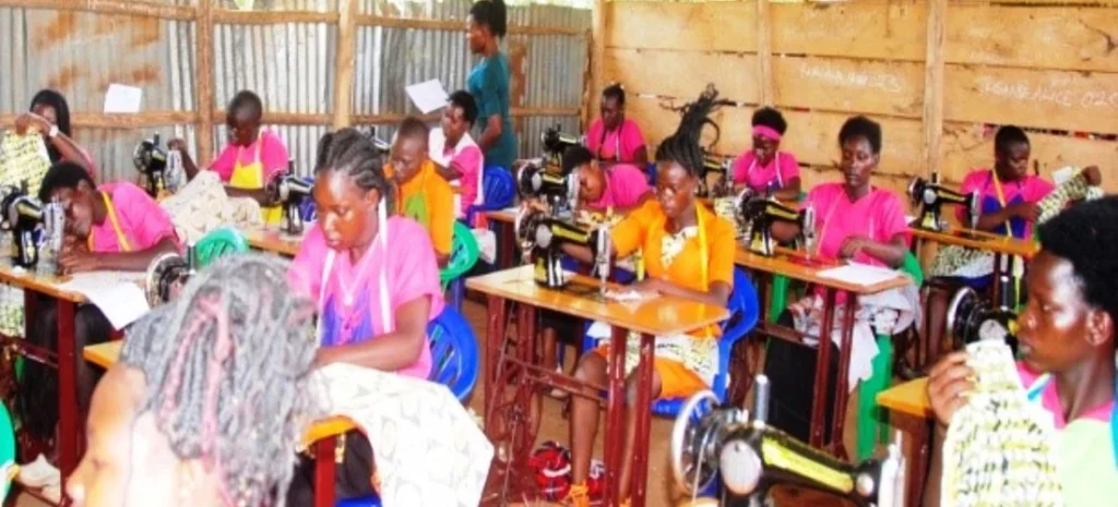 Vocational skills Training Program - Practical Tailoring Session at Family Concepts Center
