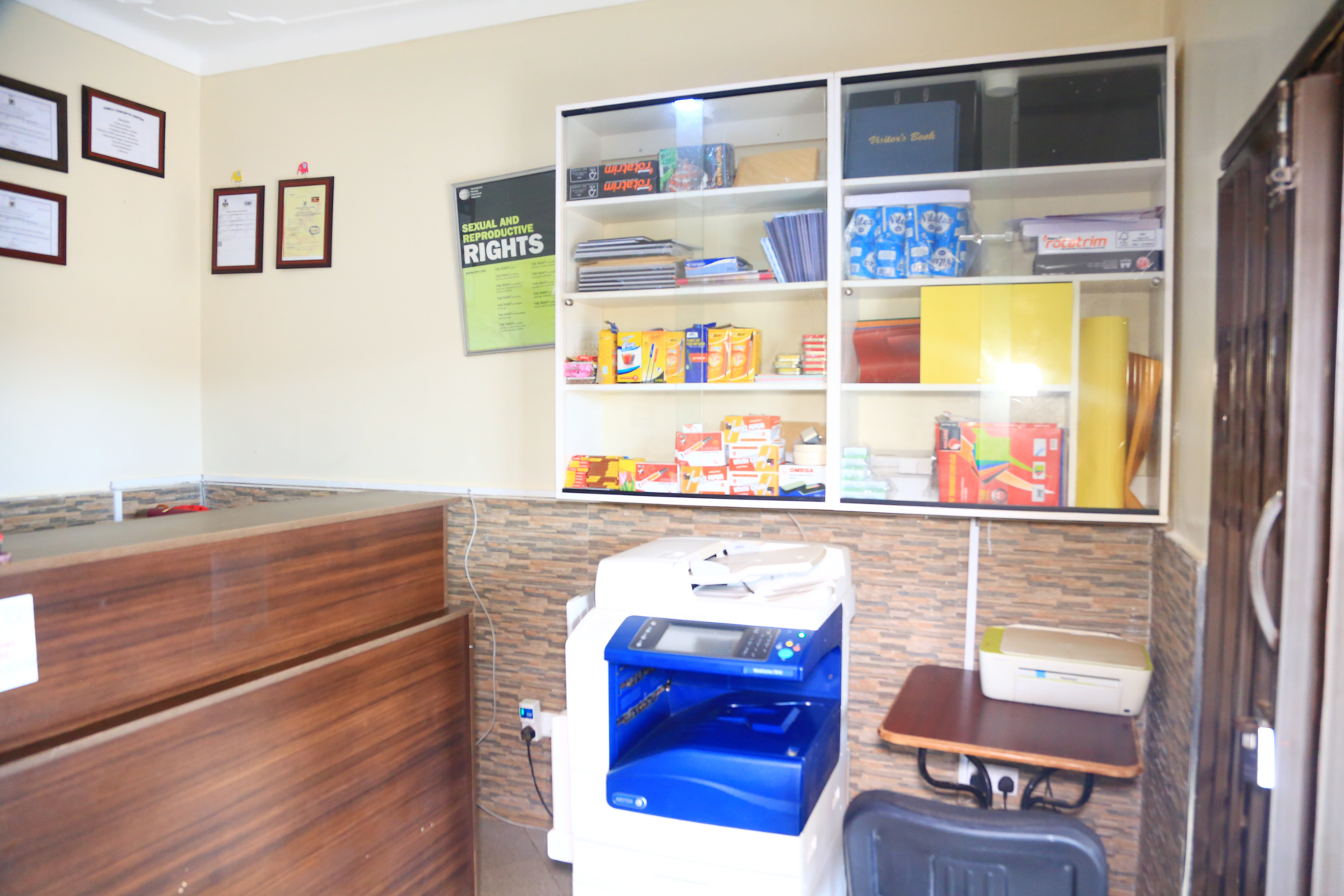 Secretarial services (Ask your service provider))