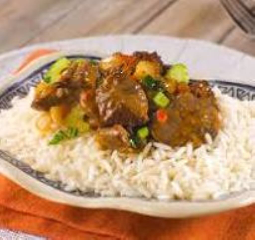 AC04: Liver served with Rice UGX 12000