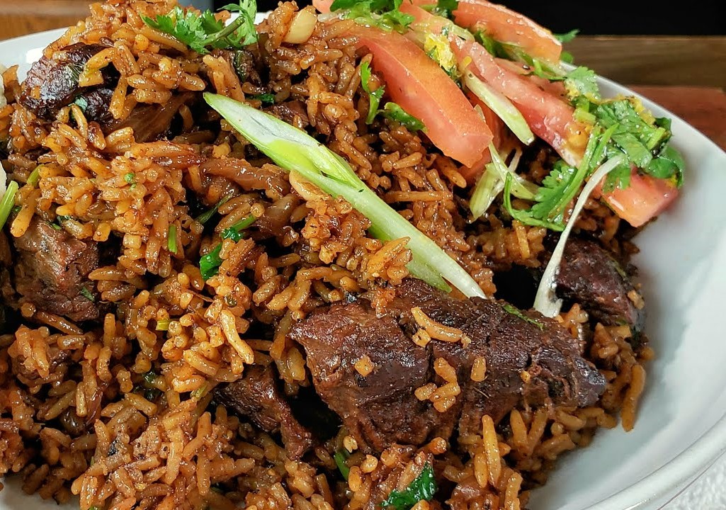AC01: Rice Pillau (Beef)- UGX 15000