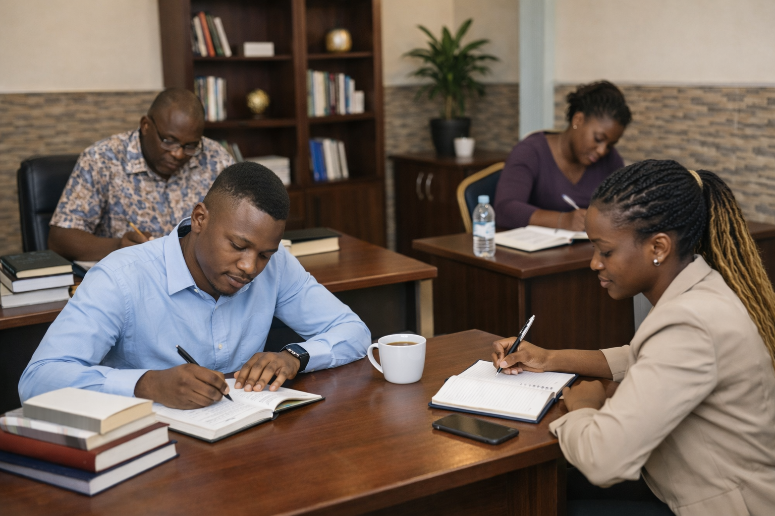 E-LIB 01: Dedicated Study Desks-UGX 2,000/Hr